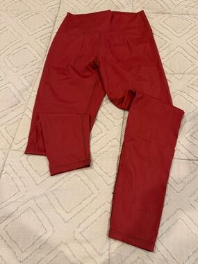 Born Primitive XL Burgundy High-Waist Leggings